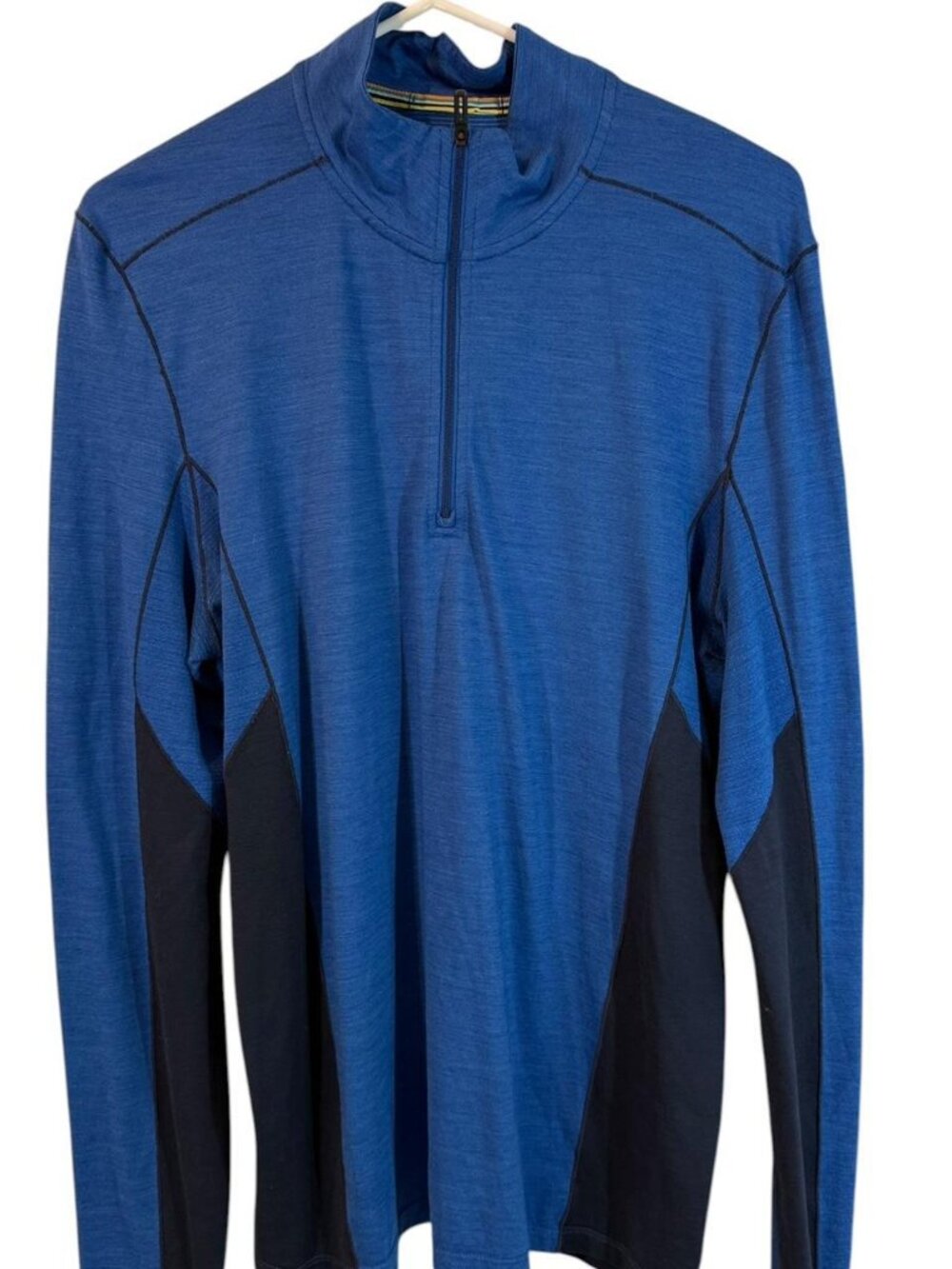 Smartwool Men's Merino Sport 150 Long Sleeve 1/4 Zip, Size Medium